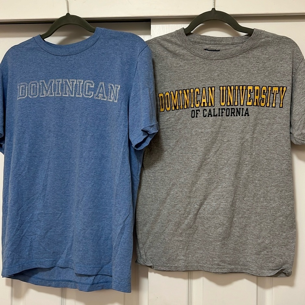 TWO Dominican University T-Shirts